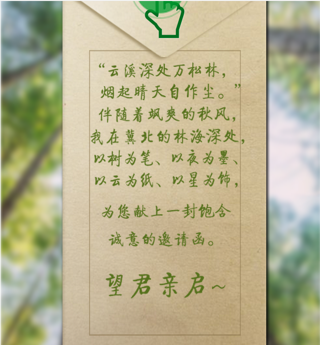 綠色的邀請——美麗的塞罕壩