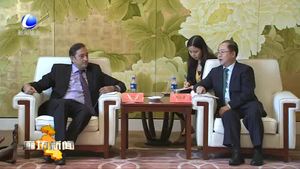 賈永清會(huì)見印度客商