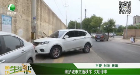 維護(hù)城市交通秩序 文明停車