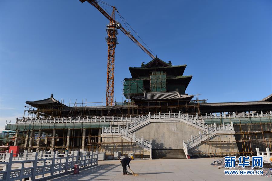 （社會）（1）北京世園會園區(qū)建設(shè)基本成形