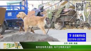 我市發(fā)布養(yǎng)犬通告 向不文明養(yǎng)犬說不