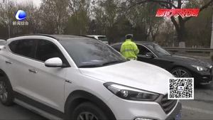臨時(shí)號(hào)牌設(shè)了限 車輛行駛莫出“圈”