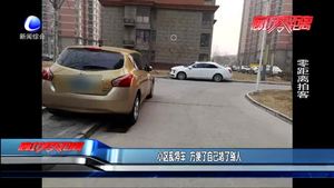 小區(qū)亂停車(chē) 方便了自己堵了別人
