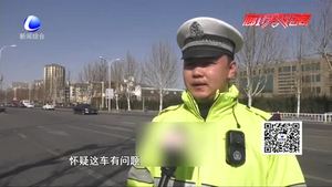 不掛前牌 偽造后牌 膽大司機(jī)被拘留