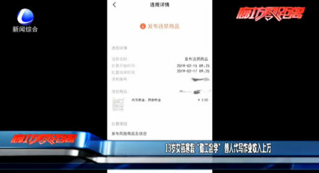 13歲女孩寒假“勤工儉學” 替人代寫作業(yè)收入上萬