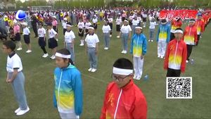 快樂學(xué)習(xí) 健康第一 北京八中固安分校讓學(xué)生享受運(yùn)動(dòng)的快樂
