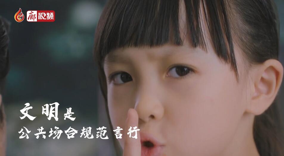廊視頻 | 《廊坊市文明行為促進(jìn)條例》公益廣告用行動共創(chuàng)文明之風(fēng)