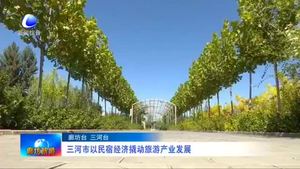 三河市以民宿經濟撬動旅游產業(yè)發(fā)展