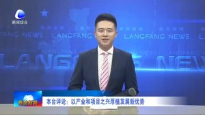 本臺評論：以產(chǎn)業(yè)和項(xiàng)目之興厚植發(fā)展新優(yōu)勢